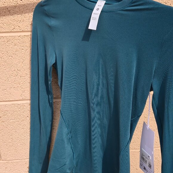 Lululemon Wundermost Ultra-Soft Nulu Crewneck Long-Sleeve Shirt- Brand new - Picture 4 of 7
